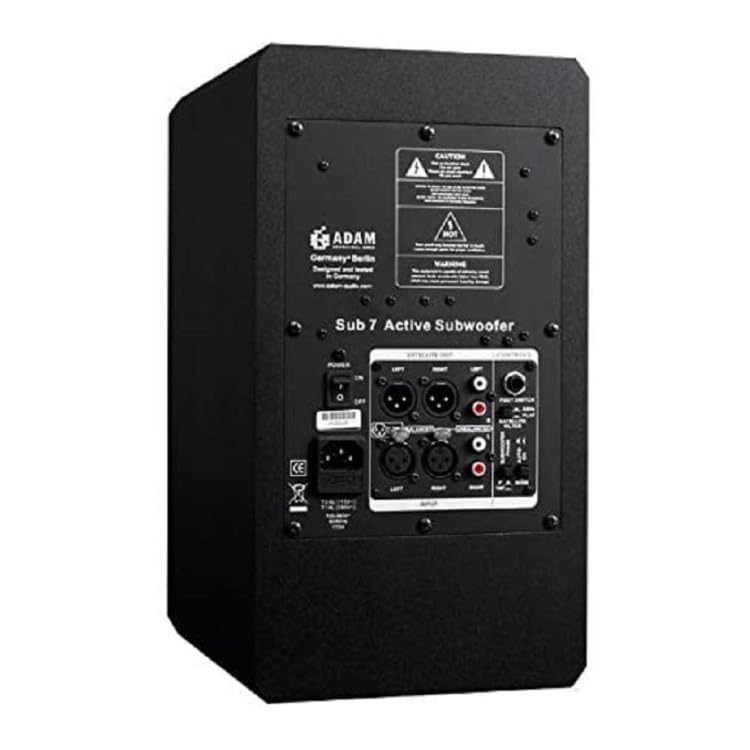 Amazon | Adam Audio Sub7 7インチパワードスタジオサブウーファー